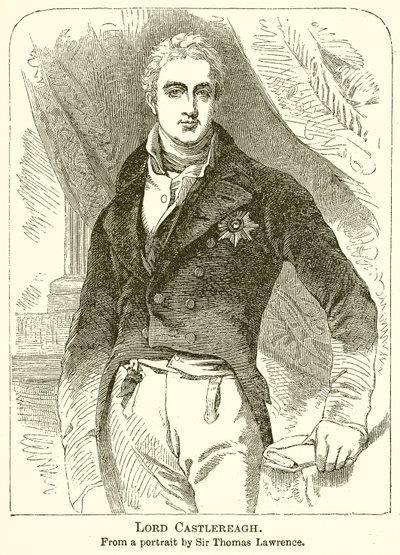 Lord Castlereagh door English School
