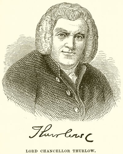 Lord Chancellor Thurlow door English School