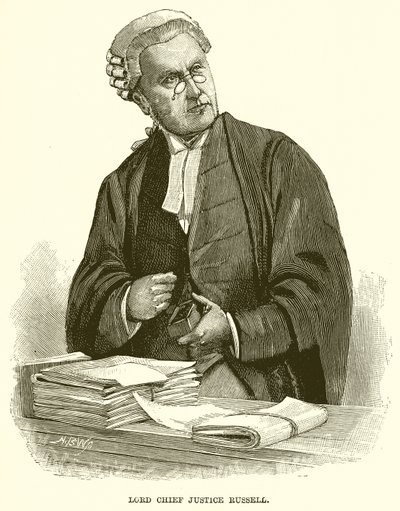 Lord Chief Justice Russell door English School
