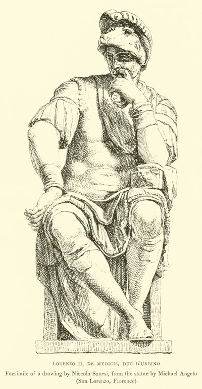 Lorenzo II, De Medici, Hertog van Urbino door English School