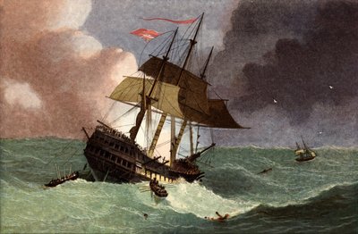 Verlies van de Kent East Indiaman door English School