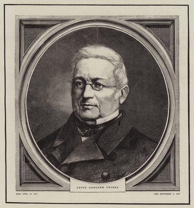 Louis Adolphe Thiers door English School