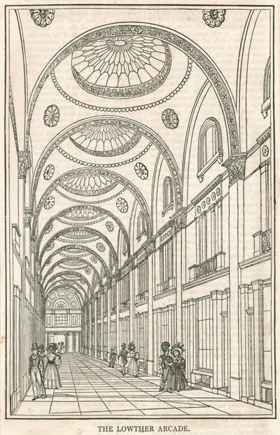 Lowther Arcade, Strand, Londen door English School