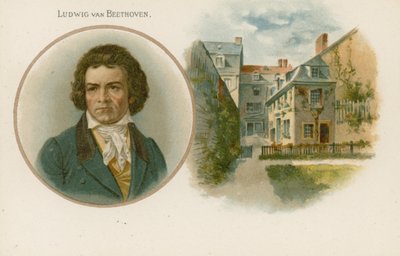 Ludwig van Beethoven, Duitse componist en pianist door English School