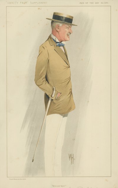 Generaal-majoor Lord Cheylesmore door English School