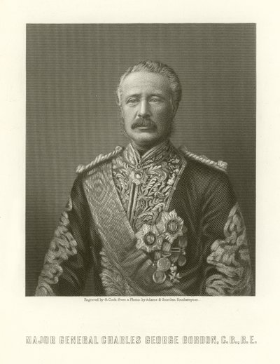 Generaal-majoor Charles George Gordon door English School