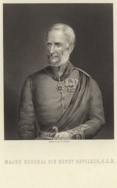 Generaal-majoor Sir Henry Havelock door English School