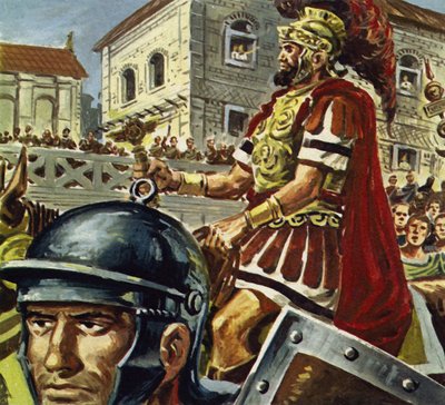 Marcus Atilius Regulus kwam voor het eerst in de aandacht toen hij Brindisi innam door English School