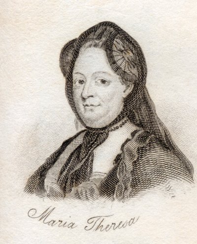 Maria Theresia, uit 