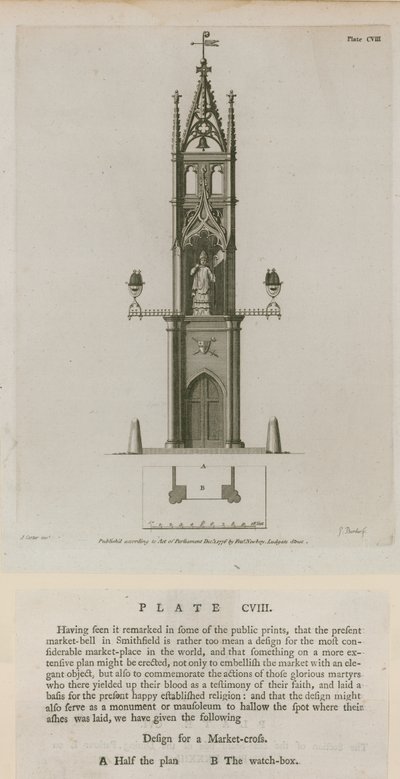 Marktkruis, Smithfield door English School