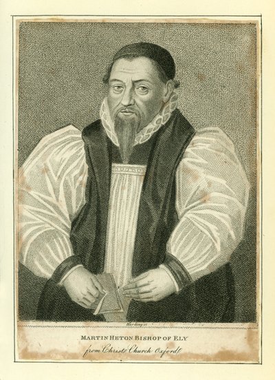 Martin Heton, Bisschop van Ely door English School