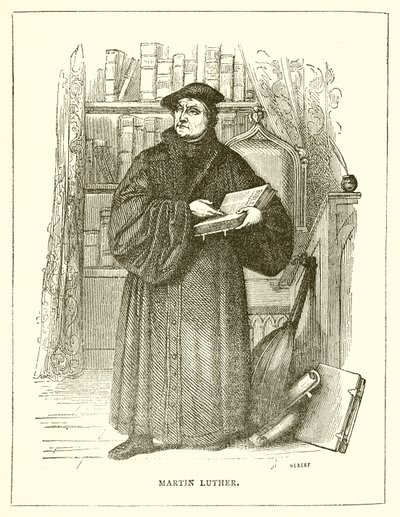 Maarten Luther door English School