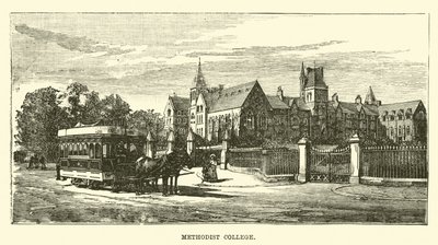 Methodist College door English School