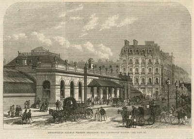 Uitbreiding van de Metropolitan Railway door English School