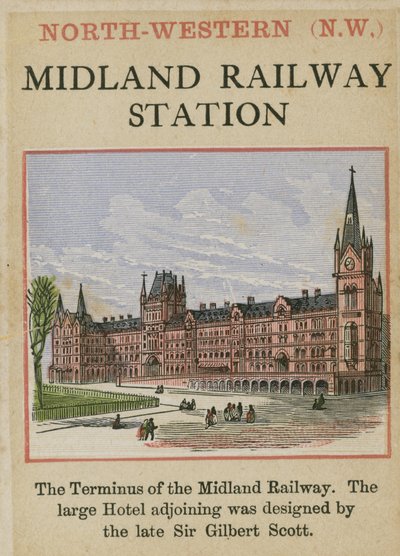 Midland Treinstation, St Pancras, Londen door English School