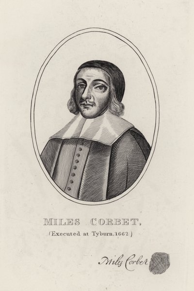Miles Corbet door English School