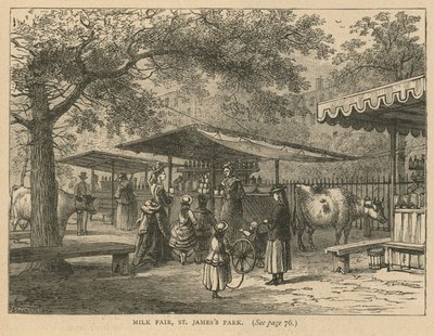 Melkmarkt in St. James
