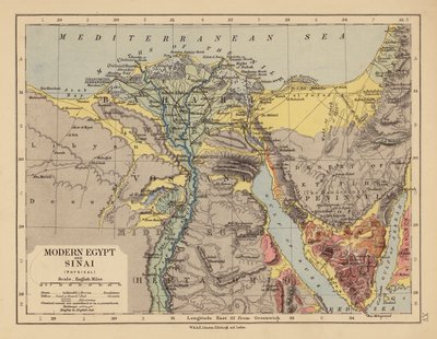 Modern Egypte en Sinaï door English School