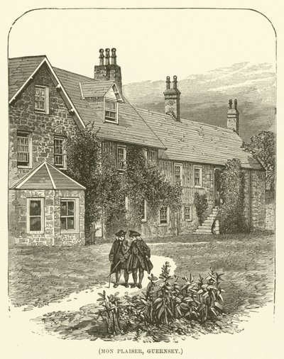 Mon Plaiser, Guernsey (gravure) door English School