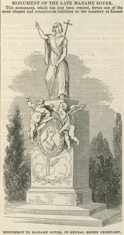 Monument voor Madame Soyer door English School