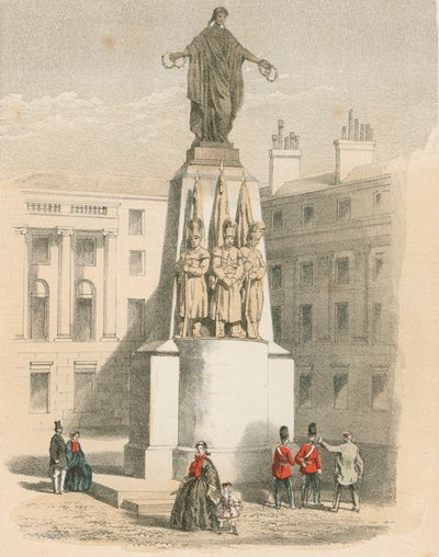 Monument voor de Wachten, Londen door English School