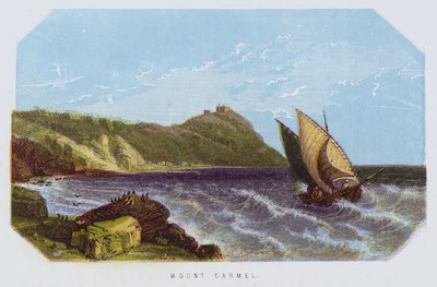 Karmelberg (kleur litho) door English School