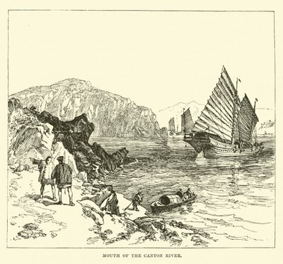 Monding van de Canton-rivier door English School