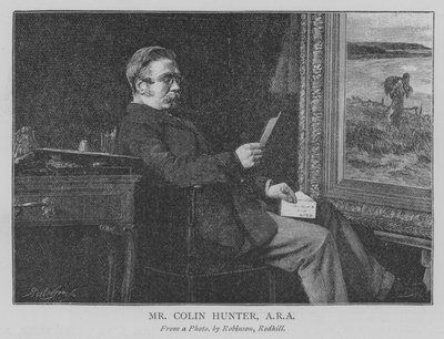 Mr Colin Hunter door English School