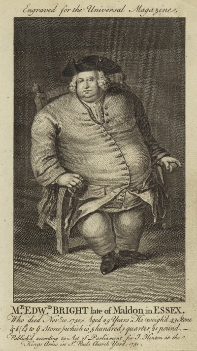 De heer Edward Bright, wijlen van Maldon in Essex door English School