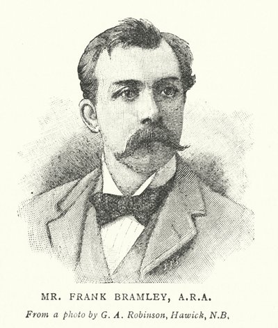 Frank Bramley, ARA (gravure) door English School
