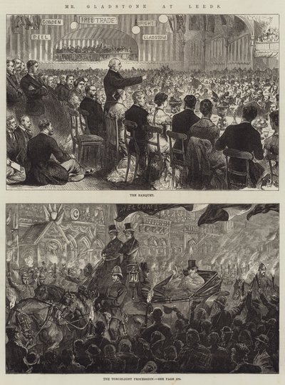Mr Gladstone in Leeds door English School