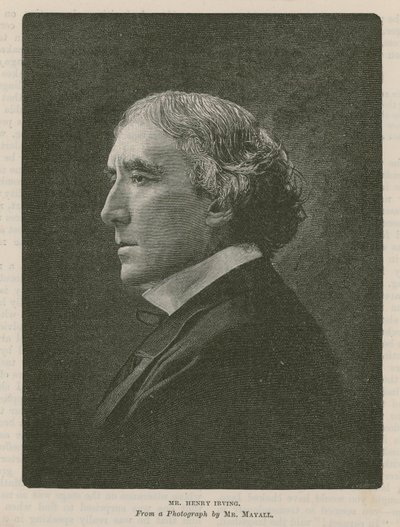 De heer Henry Irving, acteur door English School