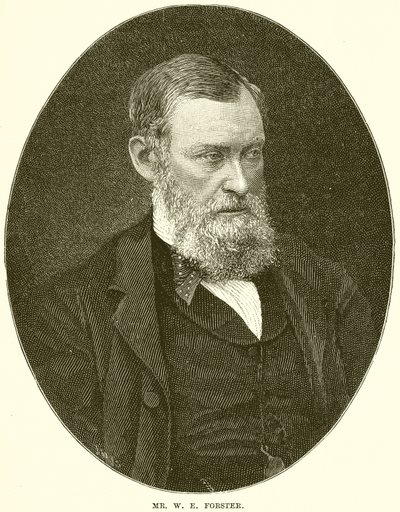 Mr. W. E. Forster door English School