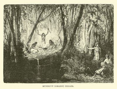 Mundrucu (Amazone) indianen door English School