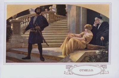 Muurschilderingen in Peter Robinson restaurant: Othello door English School