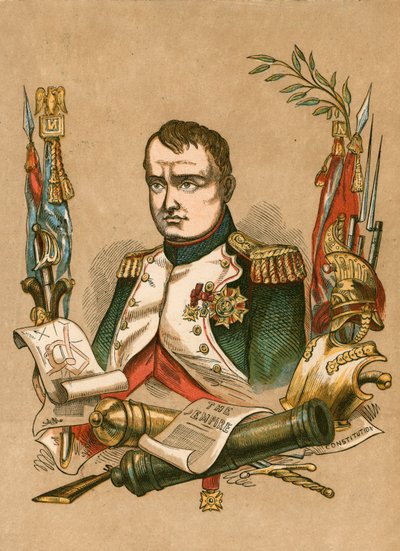 Napoleon Bonaparte door English School