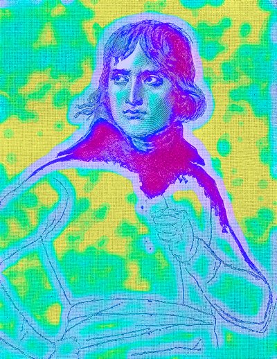 Napoleon Bonaparte, Eerste Consul, illustratie uit History of England door H. O. Arnold-Foster, gepubliceerd 1897 door English School