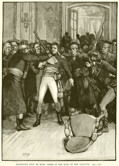 Napoleons Coup de Main: Scène in de Hal van de Ouden door English School