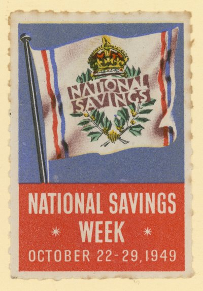 Nationale Spaarweek, 22-29 oktober 1949 door English School