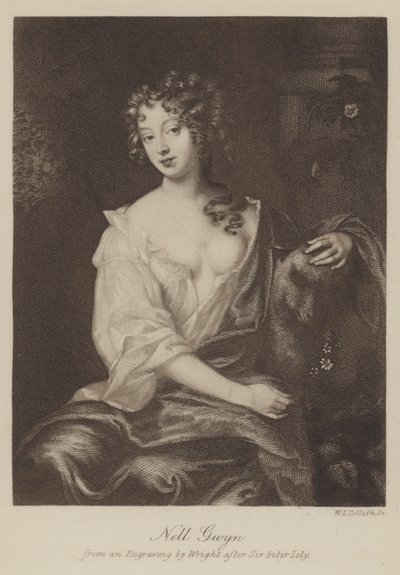 Nell Gwyn (engraving) door English School