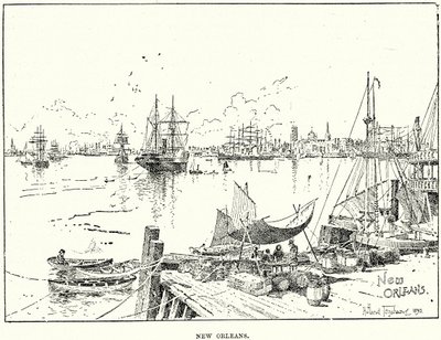 New Orleans (gravure) door English School