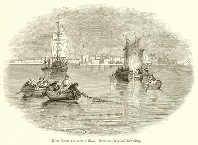 New York vanaf de zee door English School