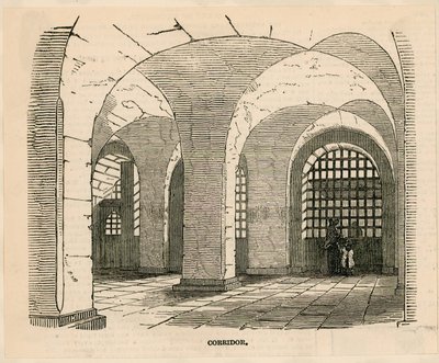 Newgate gevangenis - Gang door English School