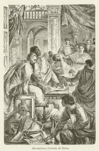 Oecumenisch Concilie van Nicea door English School