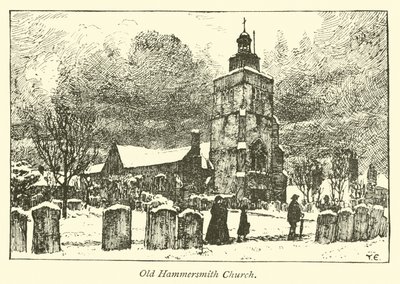 Oude Hammersmith Kerk door English School