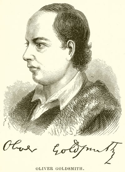 Oliver Goldsmith door English School