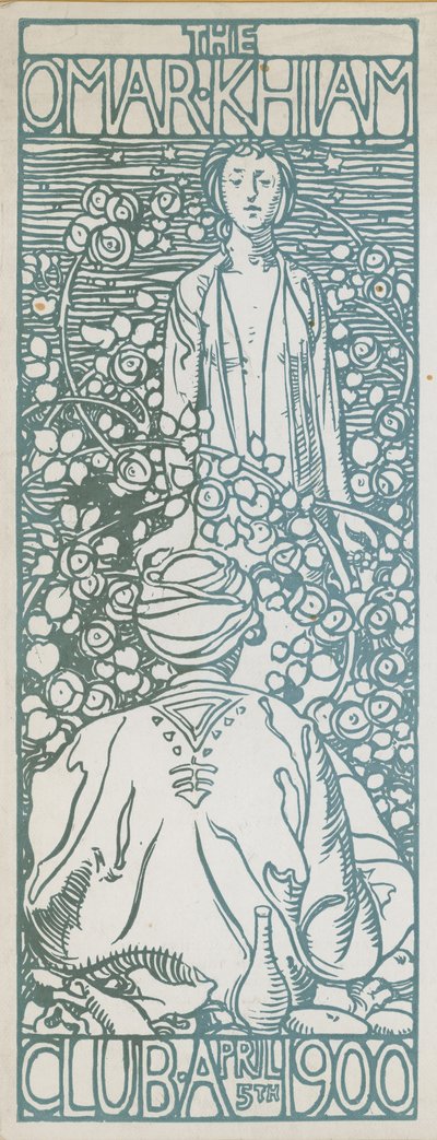 Omar Khayyam Club Diner, 5 april 1900 door English School