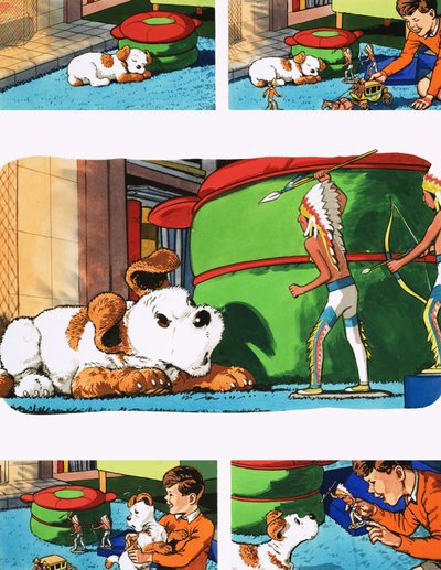 Paddy Paws door English School
