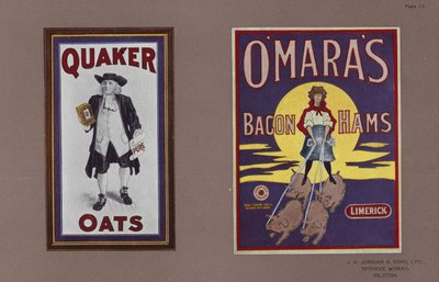 Pagina uit Jordans Enamelled Signs door English School