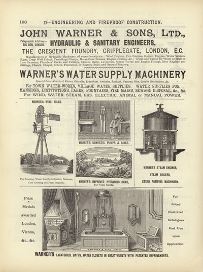 Pagina uit The Architects, Surveyors and Engineers Compendium 1892 door English School